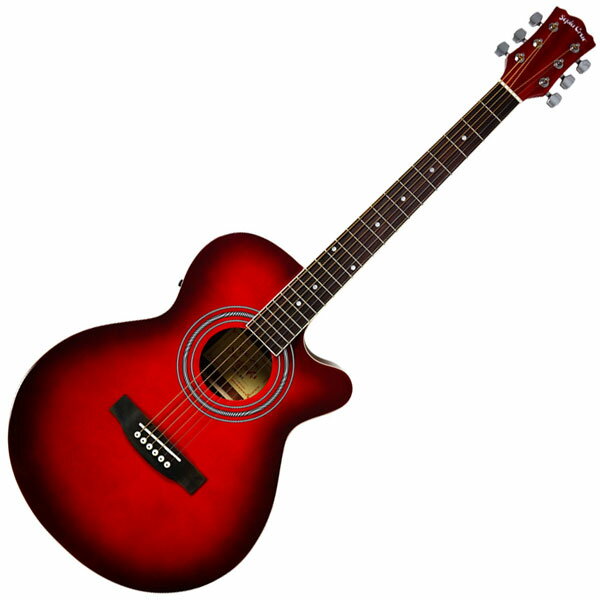 EAW-01/RDS セピアクルー エレクトリックアコースティックギター(レッドサンバースト) SEPIA CRUE