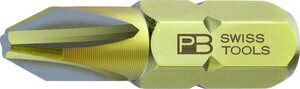 PB C6.190/3 PBスイスツールズ DIN ISO 1173 準拠形状 C 6.3(1/4) HEX プラスビット 刃先+3 PB Swiss Tools PB C6.190/3