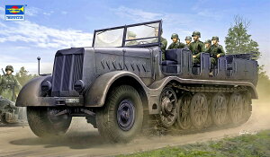 トランペッター 1/35 ドイツ軍 18tハーフトラック Sd.kfz.9 砲兵仕様【09575】 プラモデル