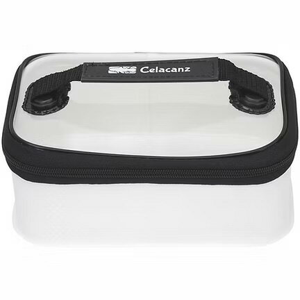 エクセル EVAクリアケース Sサイズ（ホワイト） UFC-756/S/WH Celacanz 収納ケース