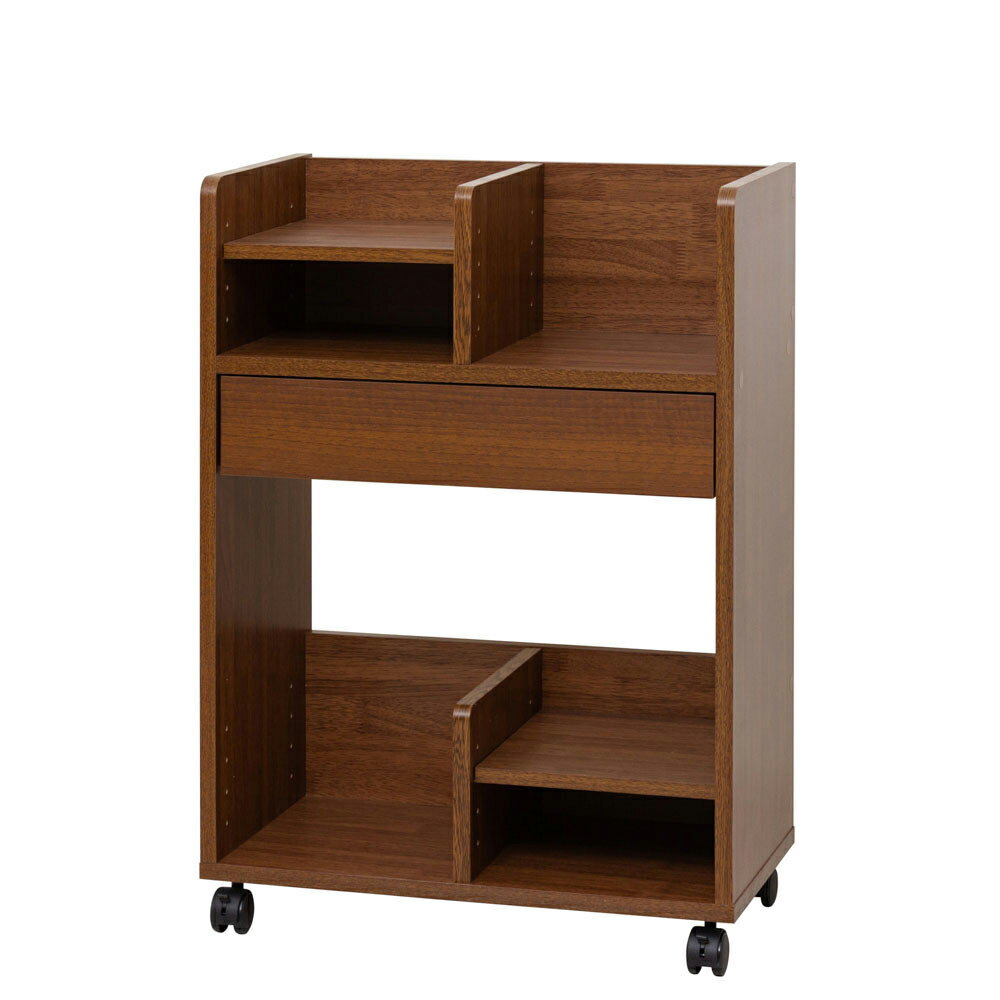 クロシオ コンパクト ランドセル収納ワゴン（ブラウン） 12155 [12155クロシオ]