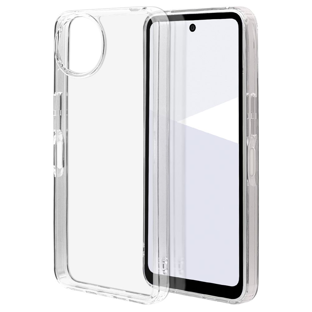 ラスタバナナ AQUOS wish5用 RHINOX ハイブリッドケース TPU×アクリル（クリア） 8825AW5HACL