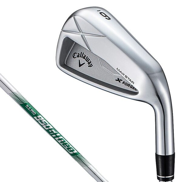 キャロウェイ X フォージド マックス スター アイアン 5本セット(I#6～9、PW) 【N.S PRO 950GH neo シャフト・フレックス：S】 XFGD-MXSTR-5P-NEOS Callaway X FORGED MAX STAR ゴルフ ゴルフクラブ