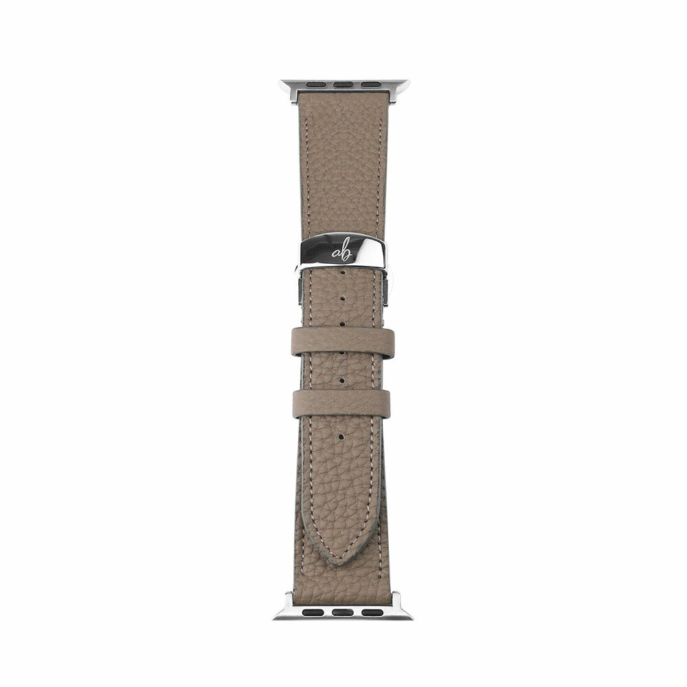 樂天商城 - abbi Apple Watch 42/41/40/38mm シュランケンカーフバンド（エトープ） ABS27680AW
