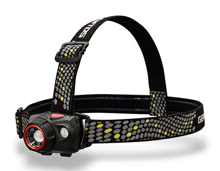 ジェントス アルカリ乾電池/専用充電池兼用　LEDヘッドライト　450ルーメン WS-643HD GENTOS　W STAR シリーズ [WS643HD]