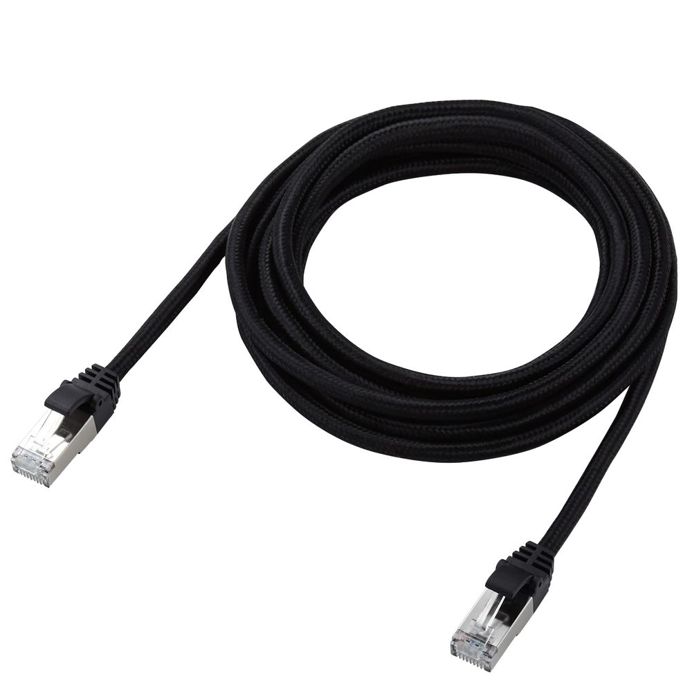 エレコム Cat7 LANケーブル 高耐久 ストレート RoHS指令適合 3m（ブラック） LD-TWSM/BK30