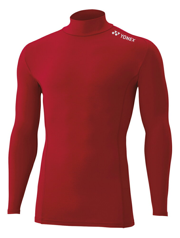 ヨネックス ジュニア ハイネック長袖シャツ（ワインレッド・サイズ：J150） STBF1018J-037-J150 YONEX