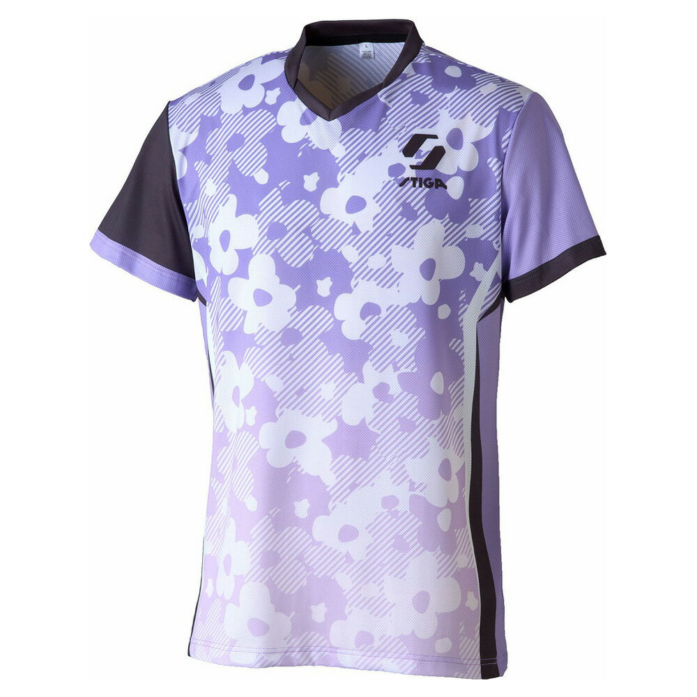 STIGA（スティガ） STIGAシャツ KR-VIII(パープル・サイズ：XS） 1840-5104-03(XS) 卓球