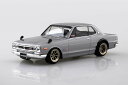 アオシマ 1/32 楽プラ スナップキット No.16CU-SV ニッサン C10 スカイライン 2000GT-R カスタムホイール (シルバー)【16CU-SV】 プラモデル|詳細画像