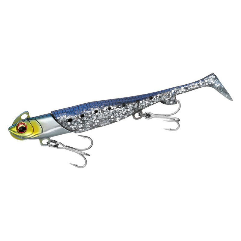 乐天商城 - ダイワ フラットジャンキー ロデム R シャッド 3インチ 14g (マイワシ) フラットジャンキーロデムRシャッド14g(マイワシ) DAIWA ジグヘッド
