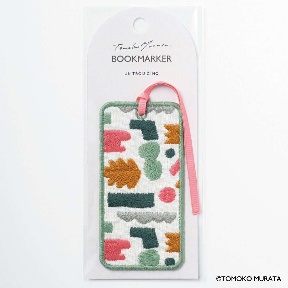 ヒサゴ ムラタトモコ 刺繍しおり Harvest（実り) UTN296