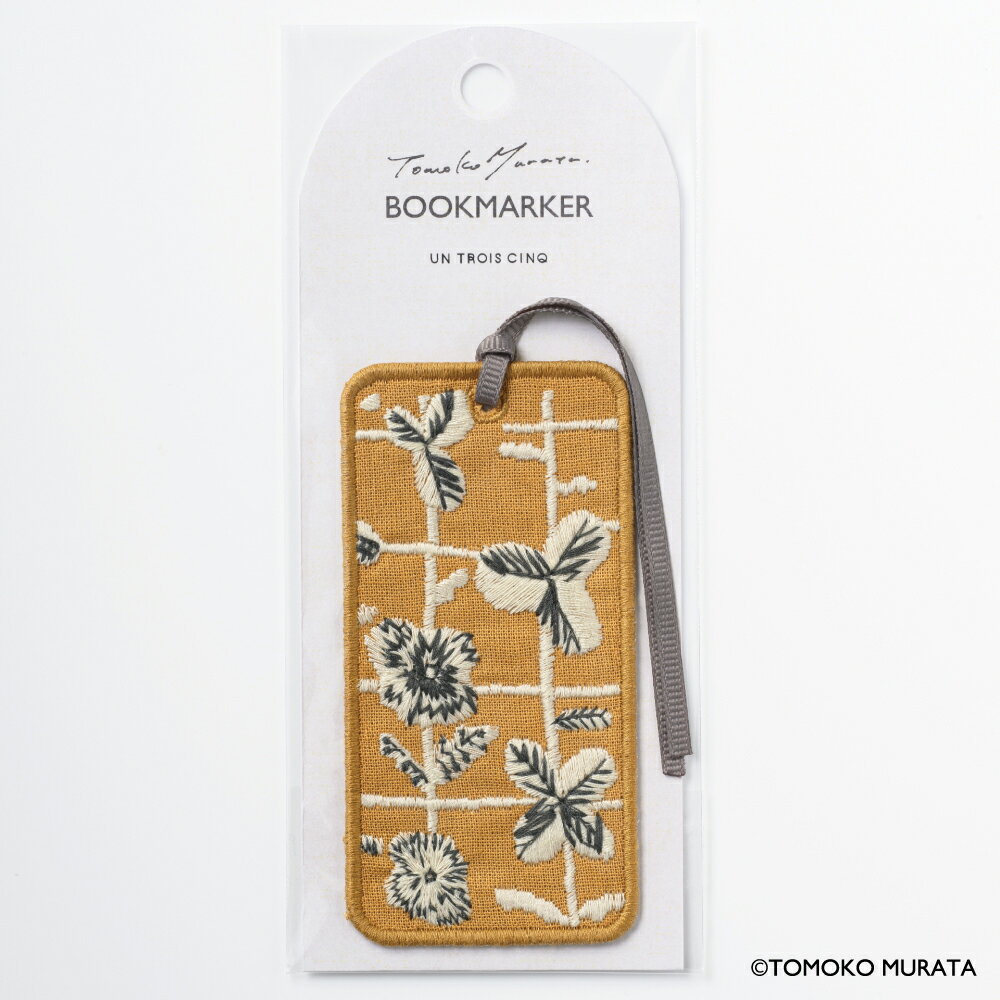 ヒサゴ ムラタトモコ 刺繍しおり Sprout（スプラウト） UTN298