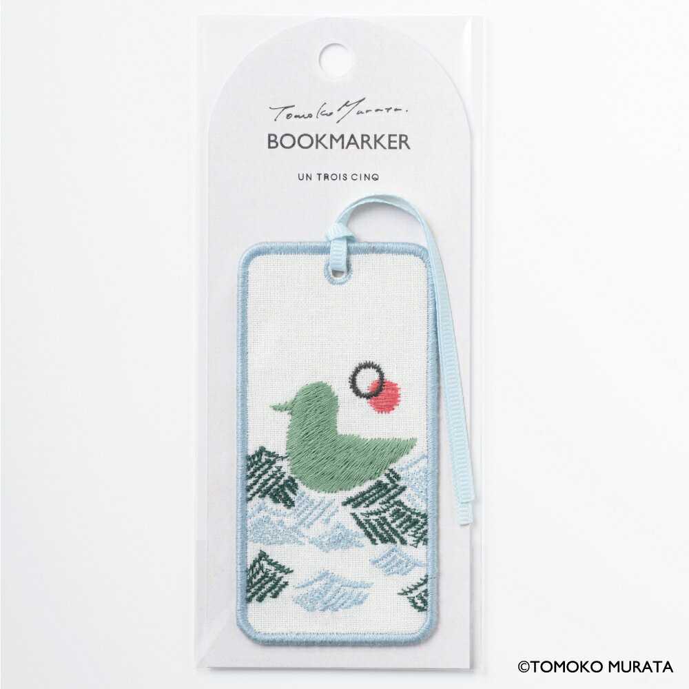 ヒサゴ ムラタトモコ 刺繍しおり Seabird（海鳥） UTN299