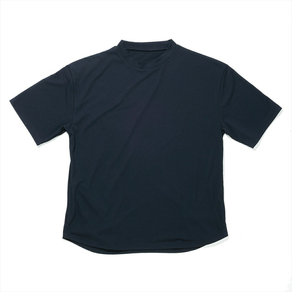 FUBAR 汗染み軽減 オーバーサイズ5分袖 クールTシャツ(ダークネイビー・サイズ：L ) FB-710-NV-L おた..