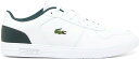 48SMA0114-1R5-9.5 ラコステ メンズ スニーカー T-BASE 224 1 SMA(WHT/DK GRN・サイズ:28.0cm) LACOSTE