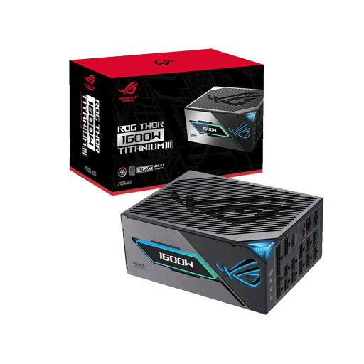 ASUS|エイスース ASUS ROG-THOR-T3シリーズ 80PLUS TITANIUM ATX電源ユニット 1600W ROG-THOR-1600T3 ASUS|エイスース ASUS ROG-THOR-T3シリーズ 80PLUS TITANIUM ATX電源ユニット 1600W ROG-THOR-1600T3
