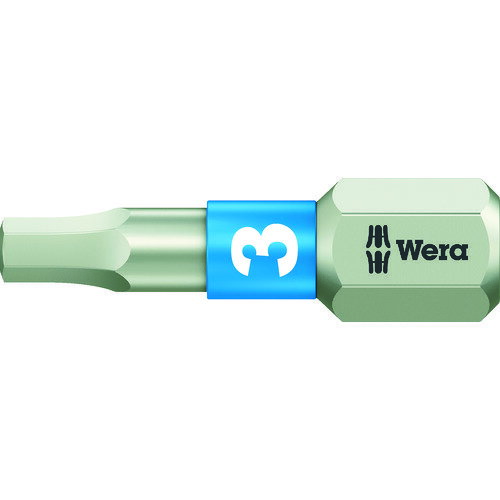 Wera 3840/1 TS ���ƥ�쥹ϻ�ѥӥå� 3.0mm ��Ĺ25mm 071073 05071073001