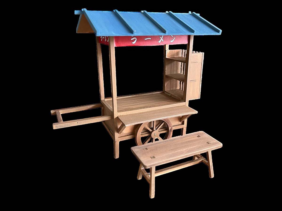 cobaanii　mokei工房（コバアニ模型工房） 1/12 屋台(Food Cart)【WZ-030】
