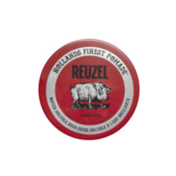 ルーゾー レッドポマード 95g MEDIUM HOLD - HIGH SHINE - WATER SOLUBLE 三洋マネージメント REUZEL W Sレツド