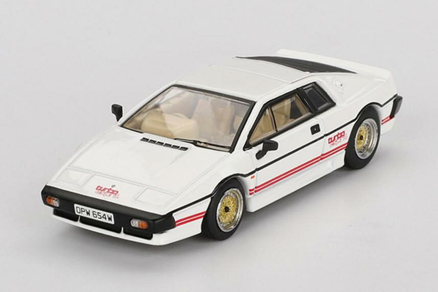 MINI-GT 1/64 ロータス エスプリ ターボ ホワイト 「ユア・アイズ・オンリー」英語版パッケージ【MGT00907-007E】 ミニカー