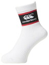 CCC-ASJ04028-10-21 カンタベリー ジュニア用 ソックス(ホワイト・サイズ:21(21~23cm)) CANTERBURY