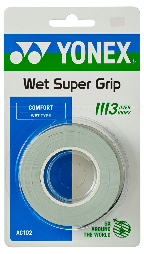 ヨネックス ウェットスーパーグリップ（パウダーグリーン） YO-AC102-379 YONEX
