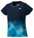 YO-20890-019-M ヨネックス レディース ゲームシャツ(ネイビーブルー・サイズ:M) YONEX