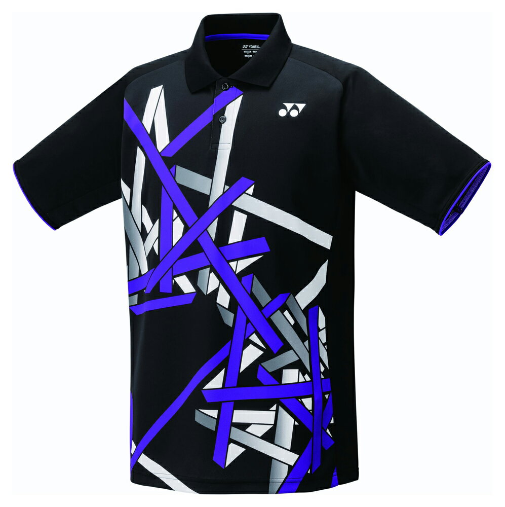ヨネックス ユニセックス ゲームシャツ（ブラック・サイズ：XO） YO-10678-007-XO YONEX