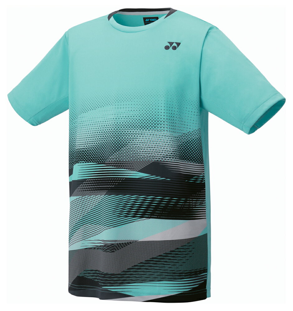 ヨネックス ジュニア ゲームシャツ（ウォーターグリーン・サイズ：J130） YO-10677J-048-J130 YONEX