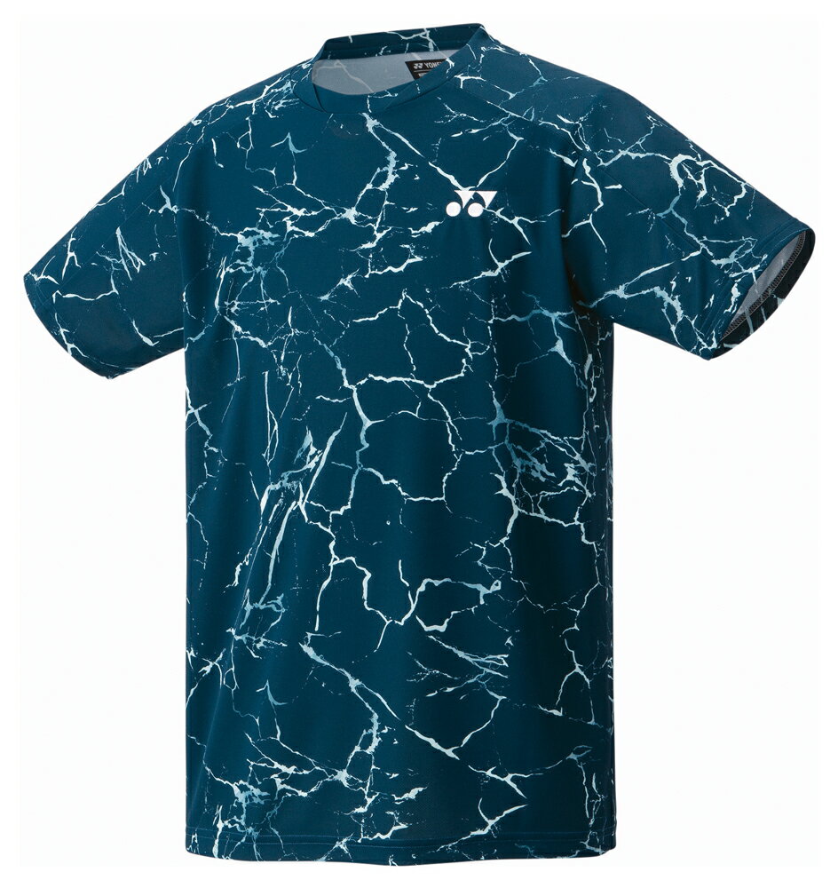 ヨネックス ユニセックス ゲームシャツ（フィットスタイル）（ナイトスカイ・サイズ：O） YO-10675-609-O YONEX