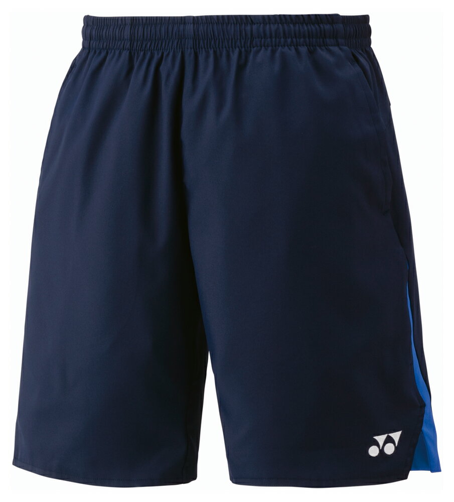 ヨネックス ユニセックス ハーフパンツ（ネイビーブルー・サイズ：M） YO-15223-019-M YONEX