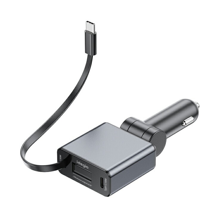 アークス リール充電器 30W+30W ケーブルC+ポートC（ブラック） X-376(AXS)