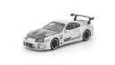 POP RACE 1/64 トップシークレット GT300 スープラ シルバー【PR640324】 ミニカー