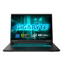 GIGABYTE|ギガバイト 16型 ゲーミングノートパソコン A16(Core i7/メモリ 16GB/SSD 1TB/GeForce RTX 5060/日本語キーボード)ブラックスチール GAMING A16 CVHI3JP894SH