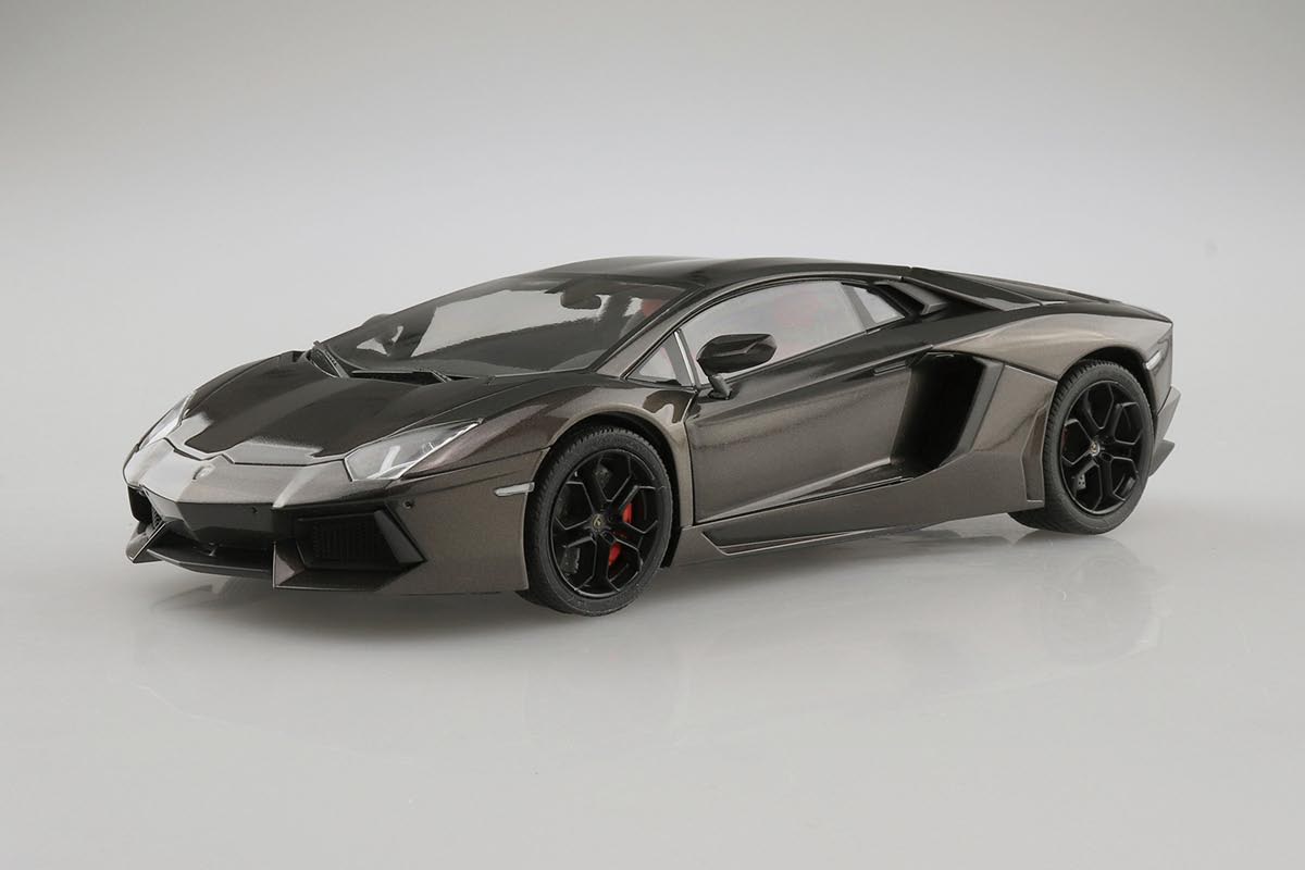 アオシマ 1/24 ザ・スーパーカー No.4 ’11 ランボルギーニ アヴェンタドール【02357】 プラモデル