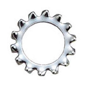 トラスコ中山 外歯ワッシャー　三価白　サイズM5　140個入 B860005