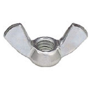 トラスコ中山 蝶ナット　ユニクロム　サイズW1/4X20山　56個入 B370114