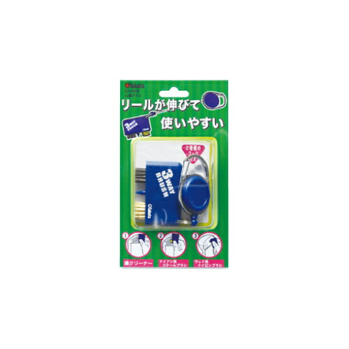Other - タバタゴルフ 三連ブラシ GV0698 Tabata GOLF