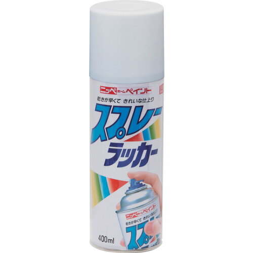 ニッペ スプレーラッカー 400ml ホワイト HPS0AA 4976124250309 ニッペ