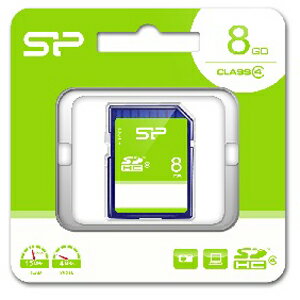 SP-SDHC8GB4 シリコンパワー SDHCメモリカード 8GB Class4