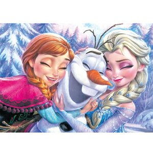 Rakuten - テンヨー ディズニー アナ、エルサ＆オラフ（アナと雪の女王） 500ピース【D-500-467】 【Disneyzone】