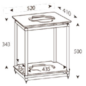 TOWER S502MID ƥ르 2ʥǥåڼʡ ANDANTE LARGO Rigid Tower Mid Silence