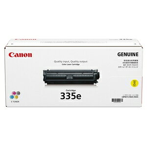 キヤノン 純正 トナーカートリッジ 335e (イエロー) 0462C001 CRG-335EYEL jism-14124683 Joshin web 家電とPCの大型専門店 パッケージ画像