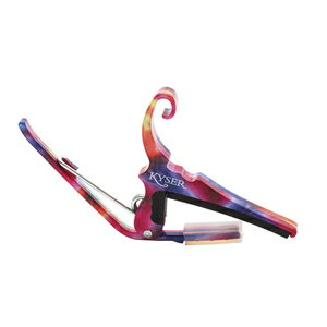 KG6TDA/TIE-DYE カイザー アコースティックギター用カポタスト(タイダイ) Kyser QUICK-CHANGE CAPO