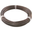 TCWM-20BZ トラスコ中山 カラー針金 ビニール被覆タイプ 2.0mm×25m ブロンズ 針金(被覆タイプ)