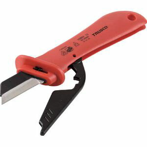 トラスコ中山 絶縁電工ナイフ　180mm TZEN-180 絶縁工具（ナイフ）