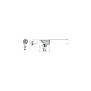 白光 交換コテ先（900シリーズ）こて先 K型 900M-T-K はんだこてコテ先
