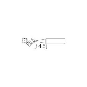 Rakuten - 白光 こて先　2DL型 T18-DL2 小型温調式はんだこて用交換コテ先（T18シリーズ）