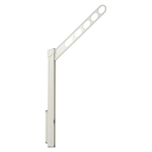 川口技研 腰壁用ホスクリーン ポール上下タイプ GP-55型 (ホワイト)1本 GP-55-W [GP55Wカワグチ]