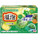 温泡 ONPO こだわり森 炭酸湯 20錠入 アース製薬 オンポウコダワリモリ タンサンユ20